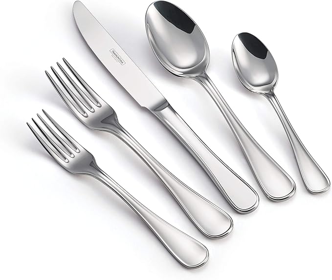 Tramontina 20 Piece Silverware Set - Firenze Utensils Set