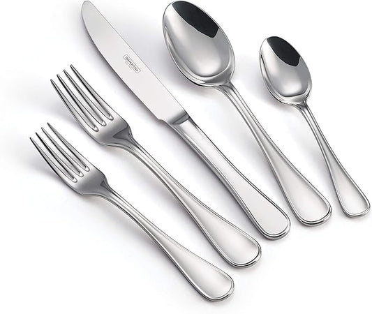 Tramontina 20 Piece Silverware Set - Firenze Utensils Set