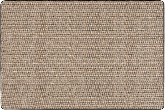 House, Home and More Skid-Resistant Carpet Indoor Area Rug Floor Mat - Black Ripple - 8 Ft X 12 Ft - Non Slip Rubber Backing, Stain Resistant, Dog Friendly, Living Room Bedroom Kitchen Entryway