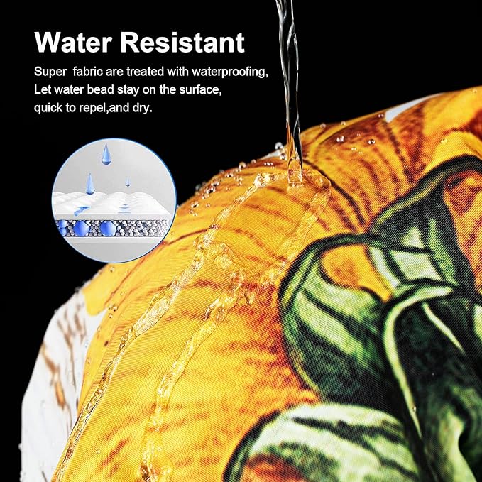 Domoku Sunflower Shower Curtain Farmhouse Rustic Shower Curtain Floral Spring Country Bathroom Curtains Set Waterproof Fabric with 12 Hooks (72 * 72inch/180cm*180cm)