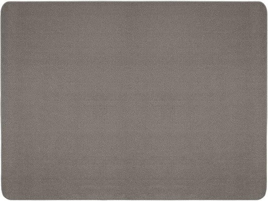 House, Home and More Skid-Resistant Carpet Indoor Area Rug Floor Mat - Gray - 6 Ft X 8 Ft - Non Slip Rubber Backing, Stain Resistant, Dog Friendly, Living Room Bedroom Kitchen Entryway