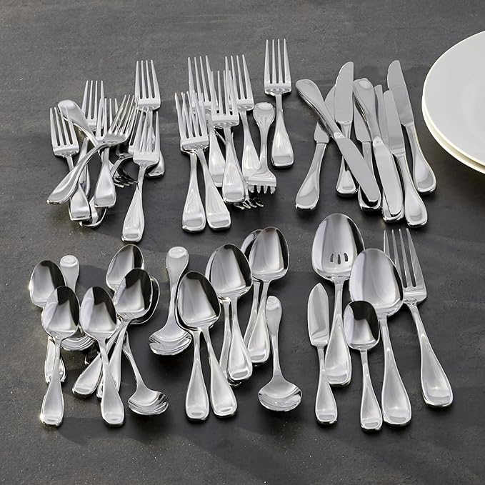 Oneida H003020A Voss 20 Piece Everyday Flatware Set, Service For 4