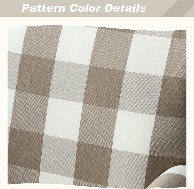 HULALA HOME Modern Accent Chair with Arms and Wooden Legs, Mid Century Accent Chair Armchair High Back Rest, Padded Armrest and Comfortable Cushioned Seat for Living Room (Buffalo Beige)