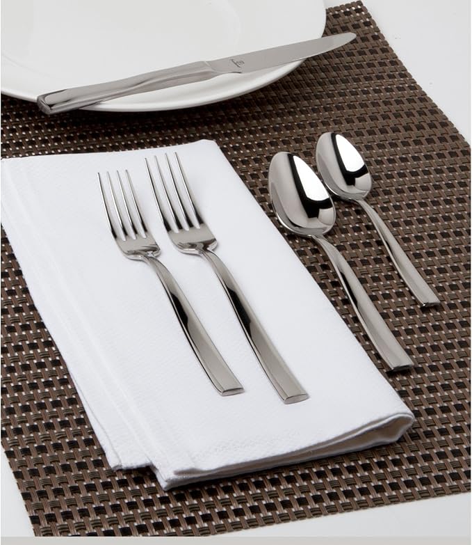 Fortessa Catana 18/10 Stainless Steel Flatware, 5 Piece Place Setting, Service for 1
