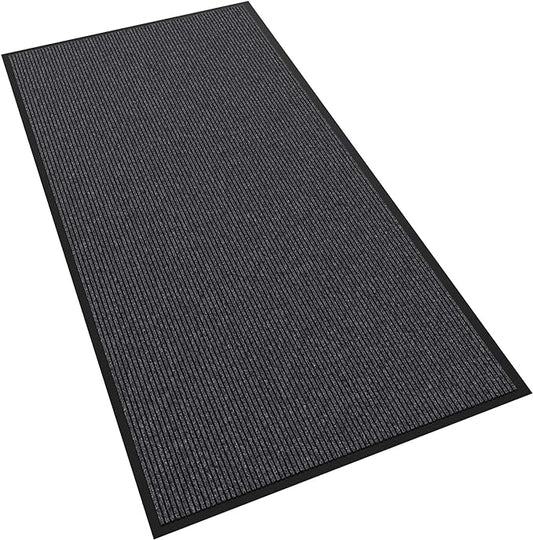 Front Door Mat, 96" x 48" Heavy Duty Indoor Outdoor Doormat, Non-Slip Welcome Mats for Entryway, Rubber Backing Low Profile Commercial Door Mats