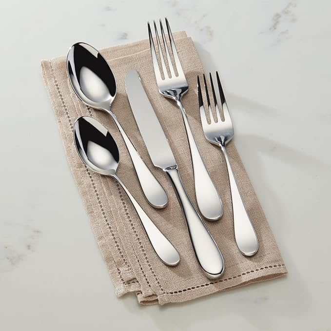 Reed & Barton Dalton 5Pc Flatware Place Setting, 5 Piece, Silver