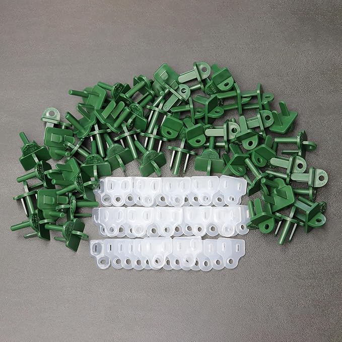 The Original Weatherproof Gaskets & Plug Covers (Bulk) - Made in USA, Outdoor/Indoor GFCI Trip Protector, Christmas Light Installation (Green - 50 Gaskets/Pack, 10 Packs) - by APlugPro