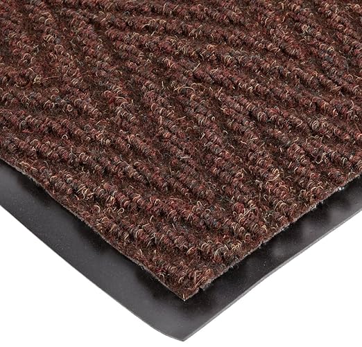 Notrax 118 Arrow Trax® Entrance Mat, for Home or Office, 3' X 5' Brown