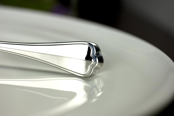 Fortessa San Marco 18/10 Stainless Steel Flatware Salad/Dessert Fork, Set of 12