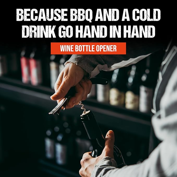 SpartaSake BBQ Grilling Accessories - Stainless Steel Barbecue Grill Tools Accessories kit Spatula Thermometer Tongs for Blackstone Griddle Outdoor Camping-Grill Set Gifts for dad Men Women(24 pcs)