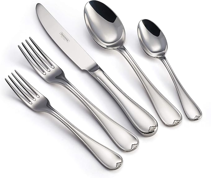 Tramontina 20 Piece Silverware Set - Vicenza Utensils Set