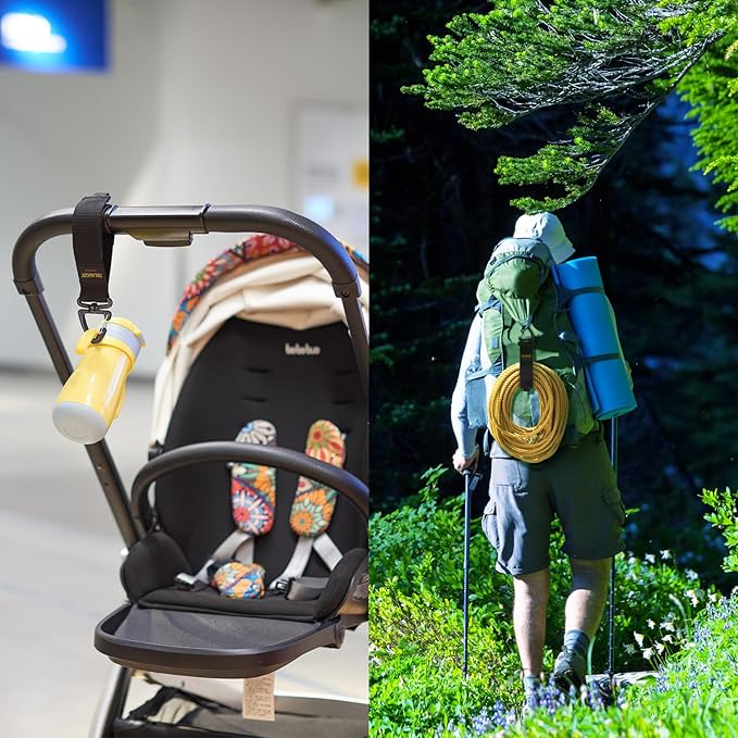 Extension Cord Organizer and Hanger (6-Pack), Trilancer Hook-and-Loop Storage Straps with Triangular Buckle to Hang on Walls for Cables, Wires, Rope, Hoses, Organization for Home, Garage or Workshop