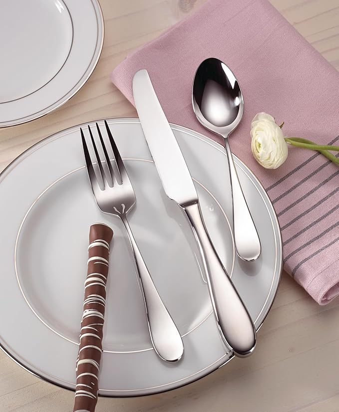 Reed & Barton Dalton 5Pc Flatware Place Setting, 5 Piece, Silver