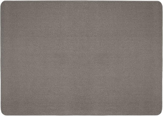 House, Home and More Skid-Resistant Carpet Indoor Area Rug Floor Mat - Gray - 5 Ft X 7 Ft - Non Slip Rubber Backing, Stain Resistant, Dog Friendly, Living Room Bedroom Kitchen Entryway