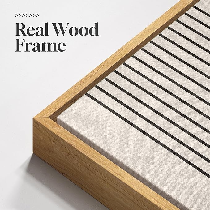 Framed Green Boho Wall Art for Room Decor, Set of 2 Botanical Geometric Artwork for Bedroom Walls, Bohemian Modern Neutral Canvas Paintings Prints for Living Room Office Kitchen Wall Decor, 16x24 Inch