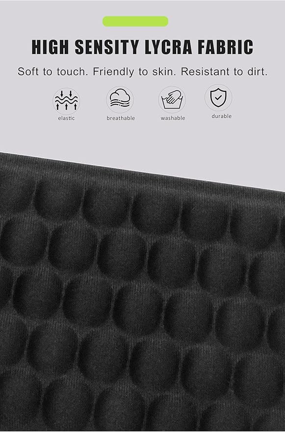 Arm Rest for Desk, L-Shape Desk Mat Elbow Rest for Computer Keyboard, Black Ergonomic Keyboard Pad with Wrist Support, Memory Foam Desktop Edge Cushion, Home Office Work Accessories for Women