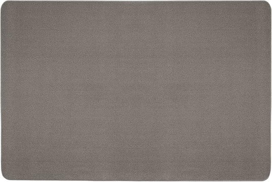 House, Home and More Skid-Resistant Carpet Indoor Area Rug Floor Mat - Gray - 6 Ft X 9 Ft - Non Slip Rubber Backing, Stain Resistant, Dog Friendly, Living Room Bedroom Kitchen Entryway