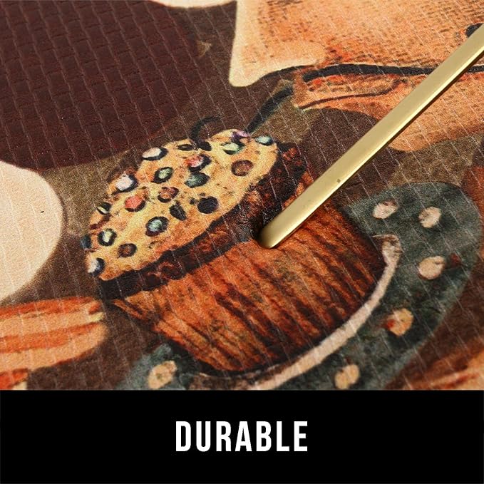 FRESHMINT Farmhouse Kitchen Mats Sets 2 Piece Cushioned Comfort Mat for Home & Office Ergonomically Engineered Memory Foam Kitchen Rug Waterproof Non-Skid, 30" by 17" + 47" by 17",Wine