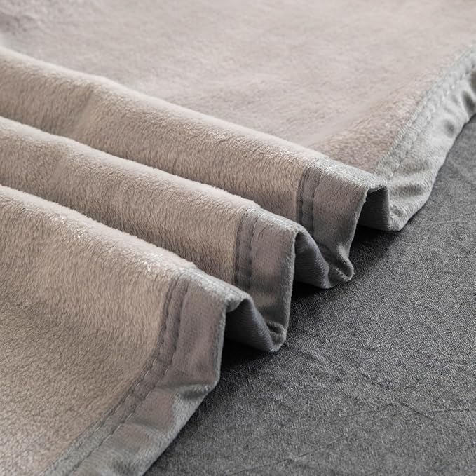 Fleece Bed Blankets Twin Size - Soft Lightweight Plush Fuzzy Cozy Luxury Blanket Microfiber Throw for Couch Bed,All-Season Breathable,60x80 Inches