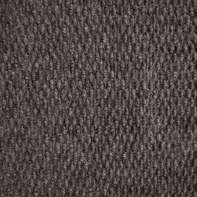 iCustomRug Hallway Runner Rug – 3x18ft Brown, Indoor/Outdoor, Non-Slip Rubber Backing, Low-Profile All-Weather Carpet, Non-Shedding & Easy Care, Entryway Mat Ideal for High Traffic Areas