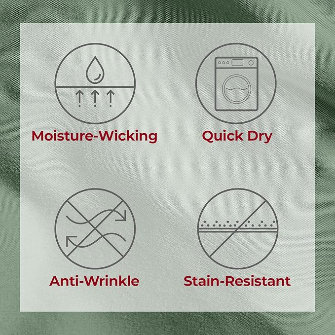 Mellanni Extra Deep King Sheets - 4 PC Iconic Collection Bedding - Hotel Luxury, Ultra Soft, Cooling Bed Sheets - Wrinkle, Fade, Stain Resistant (King, Sage)