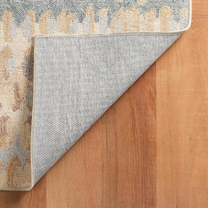 Dash & Albert Paint Chip Multi Machine Washable Rug, 9.5 X 13.5 Feet, Multicolored/Natural Geometric Pattern