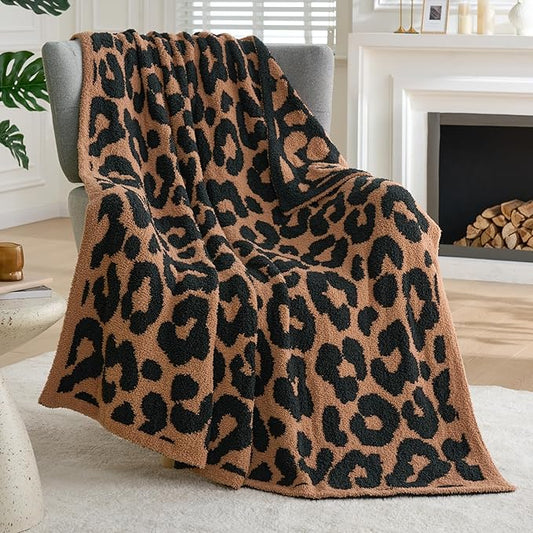 Joiedomi Throw Blanket for Couch Bed Sofa, Knitted Blankets Gifts for Women Mom Girls, Cozy Cute Soft Throw Home Room Decor Aesthetic for Women Mothers Birthday Gifts 50x60 Inches