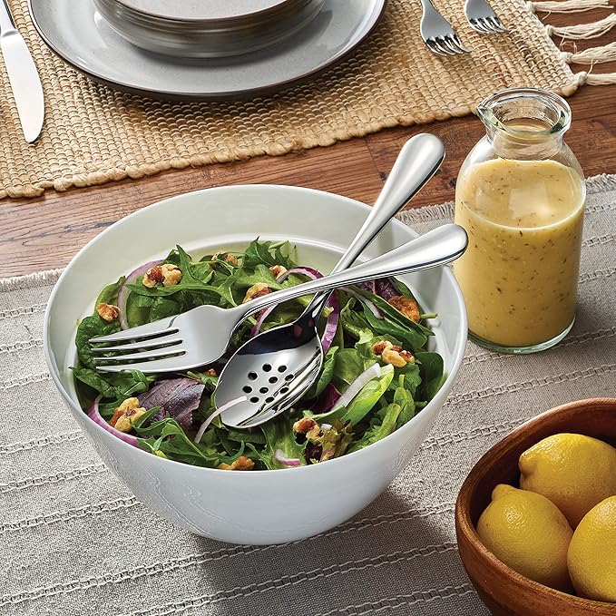 Tramontina 45 Piece Silverware Set - Classic Utensils Set