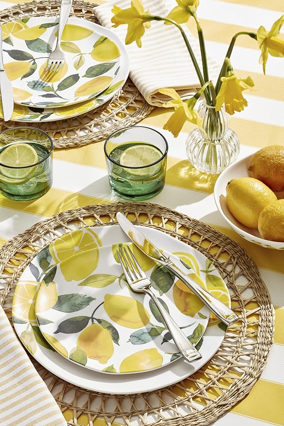 Oneida Silverware Set For 12, Moda 65-Piece Fine Flatware Set with Serving Utensils, Service For 12, 18/10 Stainless Steel, Dishwasher Safe For home, Knives Spoons and Forks Set (Silver, 65 pieces)