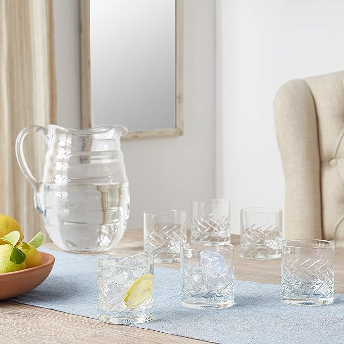 Schott Zwiesel Tritan Crystal Glass Distil Barware Collection Arran Old Fashioned Cocktail Glasses (Set of 6), 9.8 oz, Clear