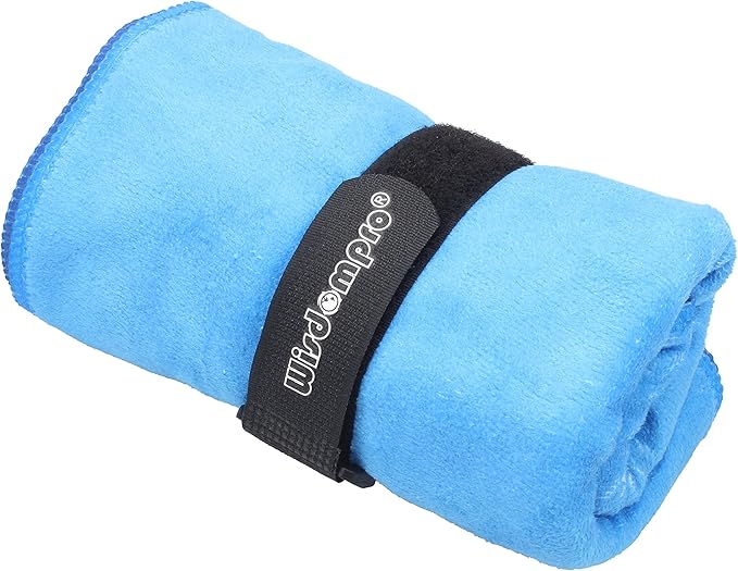 12 Pack 1 x 24 Inches Hook and Loop Reusable Fastening Cable Tie Down Straps by Wisdompro - Reusable, Durable Functional Cinch Strap to Keep Your Home, Office, Workspace from Tangled Messes of Cords