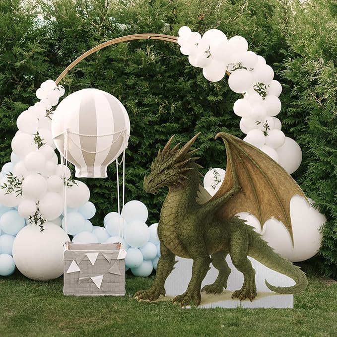 Dragon Life Size Standee - 4FT Freestanding Coroplast Cutouts | Fantasy Animal Standup Photo Booths, Birthday & Halloween Decorations