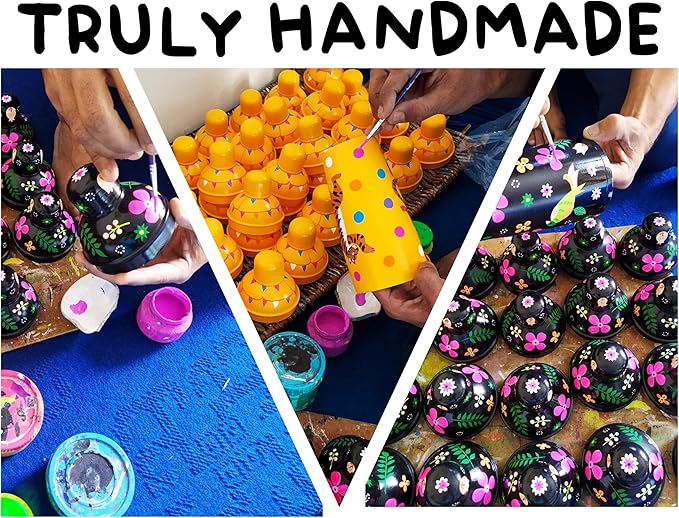 Artisanal Hand Painted Tiger 24 oz Cocktail Shaker – Stainless Steel Drink Mixer for Margaritas, Cocktails & Liquor – Funky Stylish Bartender Shaker Tool for Professionals & Home Bars