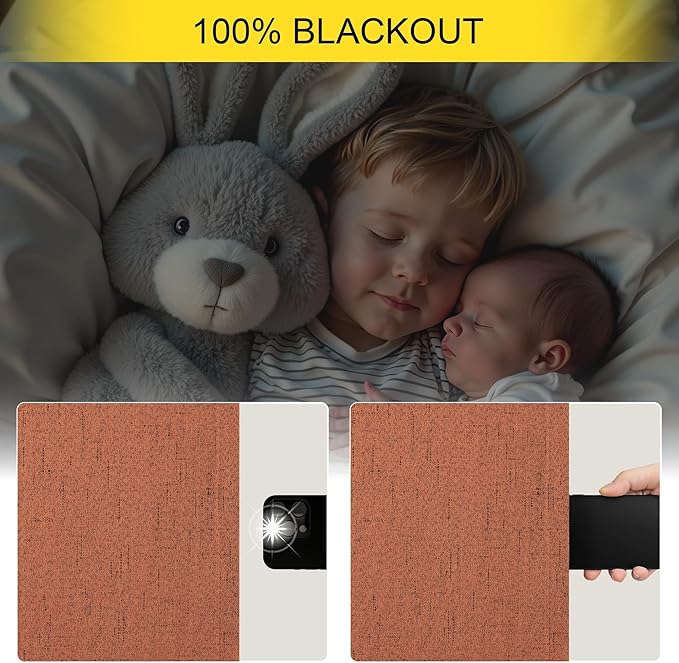 Rust Blackout Curtains for Living Room 102 Inch Length 2 Panels Set Linen Textured Thermal Terracotta Black Out Window Drapes for Bedroom Patio Sliding Glass Door Vertical Blinds Home Office 102 Long