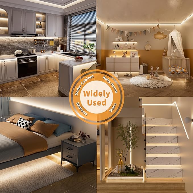 PAUTIX COB LED Strip with Motion Sensor,5V USB LED Tape Light 4000K Natural White 9.84ft/3m,CRI90+ Super Bright 960LEDs,Dimmable Motion Activated LED Strip Light for Bedroom,Cabinets,Kitchen,Closet