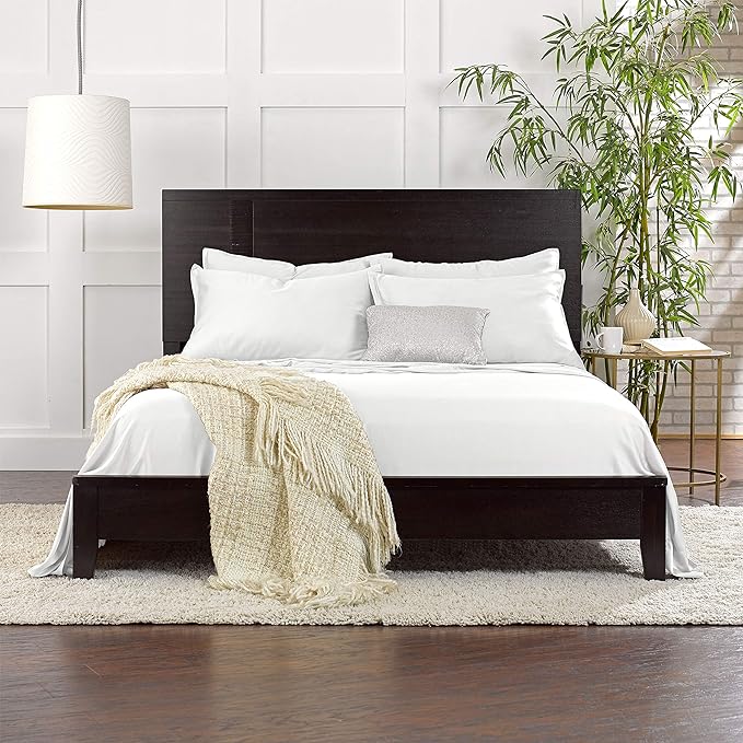 Twin XL Sheets by Pure Bamboo, Genuine 100% Organic Viscose Derived from Bamboo Bed Sheet Set, Luxuriously Soft & Cooling, Double Stitching, Lifetime Quality Promise (Twin XL, White)