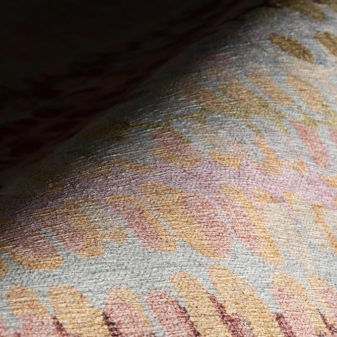 Dash & Albert Paint Chip Pastel Machine Washable Rug, 8.5 X 11.5 Feet, Multicolored Geometric Pattern