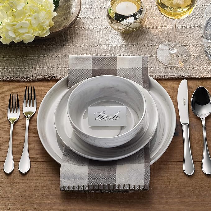 Tramontina 20 Piece Silverware Set - Italy Utensils Set