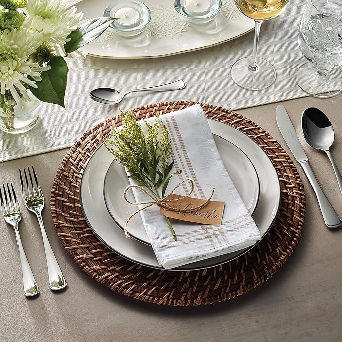 Tramontina 20 Piece Silverware Set - Monaco Utensils Set